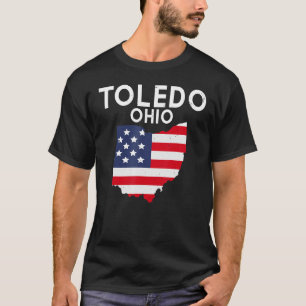 Toledo Ohio USA State America Travel Ohioan T-Shirt