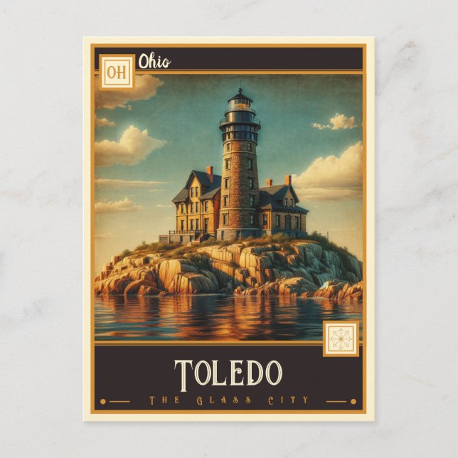 Toledo, Ohio | Vintage Postcard (Front)