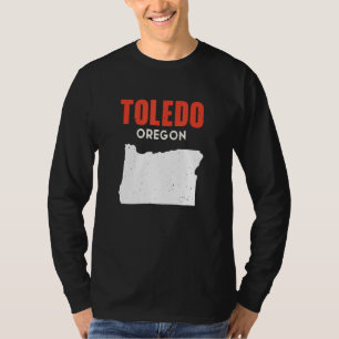 Toledo Oregon USA State America Travel Oregonian T-Shirt