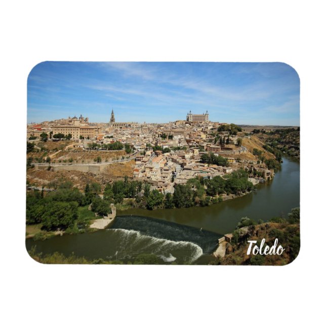 Toledo panorama magnet (Horizontal)
