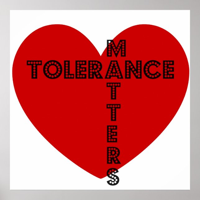 Tolerance Matters Poster (Front)