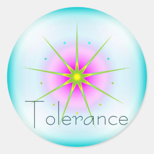 Tolerance (Virtue sticker) Classic Round Sticker