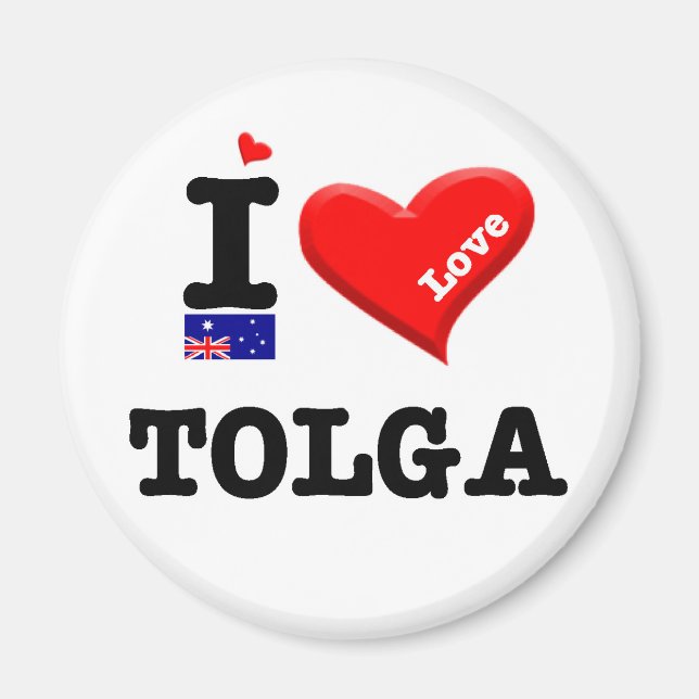 TOLGA - I Love Magnet (Front)
