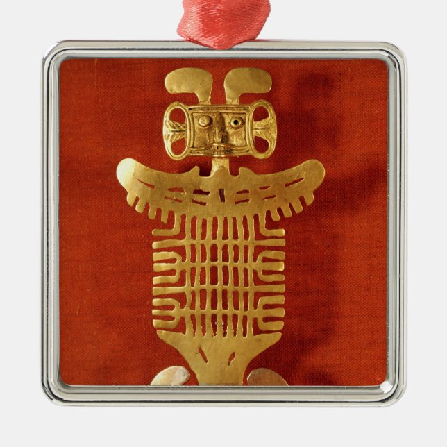 Tolima ornament in the form of a human-headed (Front)