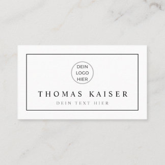 Tolle Visitenkarte für deine Firma Erstellen Business Card