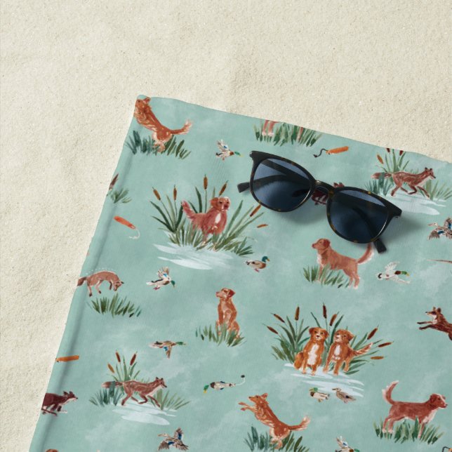TOLLER BEACH TOWEL (In Situ)