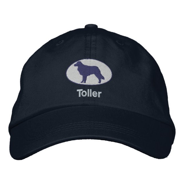 Toller Embroidered Hat (Blue) (Front)