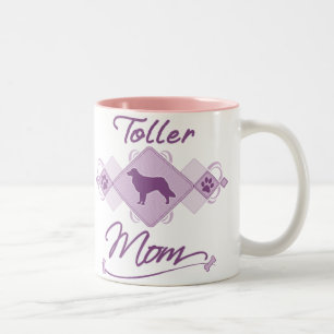 Toller Mum Two-Tone Coffee Mug