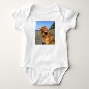 toller wet baby bodysuit
