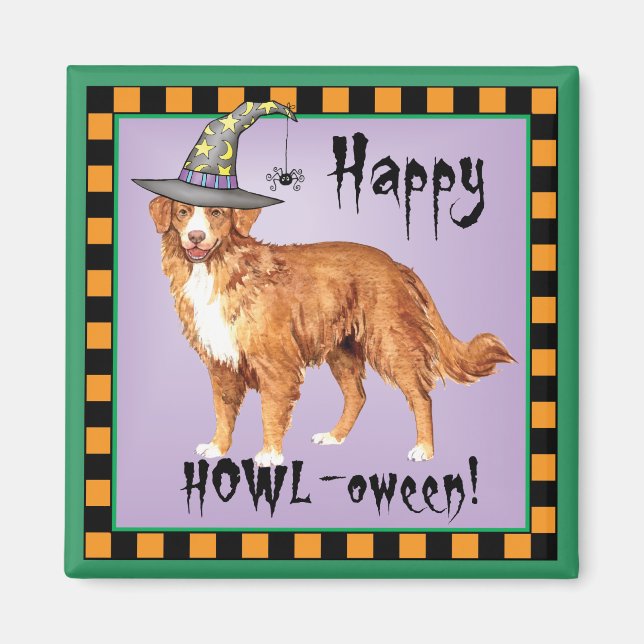 Toller Witch Magnet (Front)