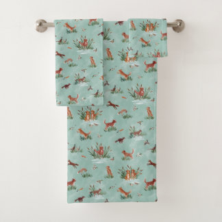 TOLLERS BATH TOWEL SET