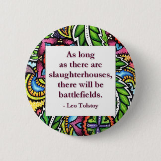 Tolstoy Quote 6 Cm Round Badge