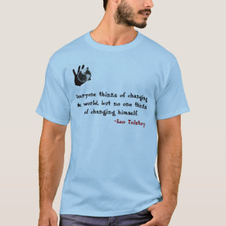 Tolstoy thought process T-Shirt