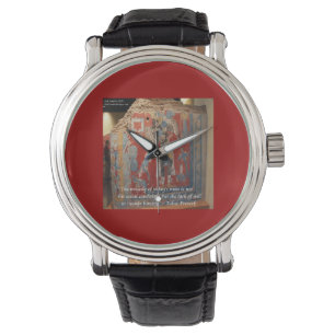 Toltec Empire Beautiful Art And Proverb Watch