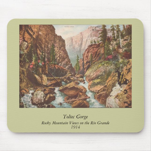 Toltec Gorge Mouse Pad (Front)