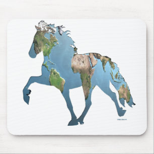 Tolting the World Mouse Pad
