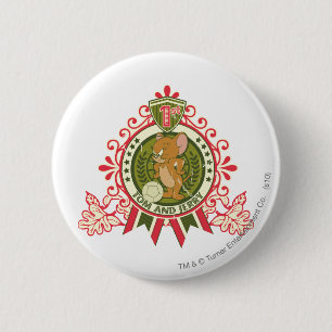 Tom and Jerry 1st Place 3 6 Cm Round Badge