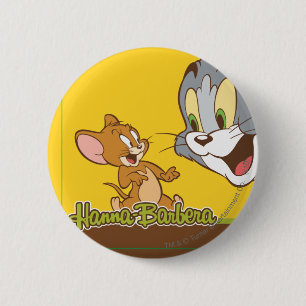Tom And Jerry 6 Cm Round Badge