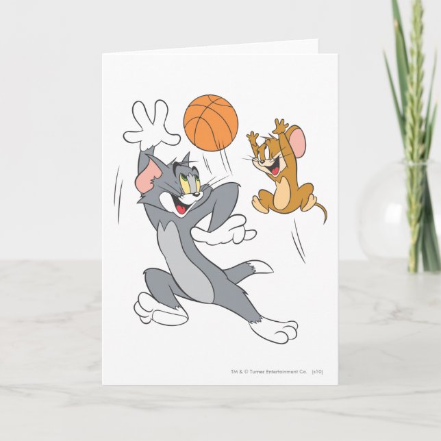 Tom and Jerry Basketball 1 Card (Front)