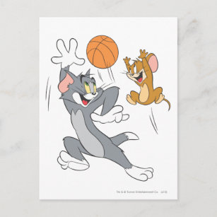 Tom and Jerry Basketball 1 Postcard