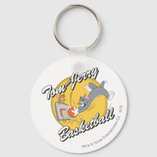 Tom and Jerry Basketball 2 Key Ring