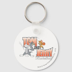 Tom and Jerry Basketball 3 Key Ring