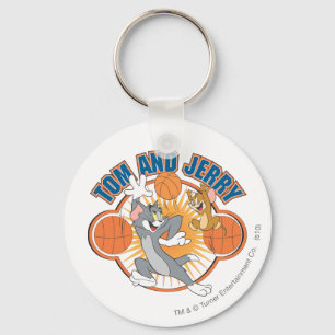 Tom and Jerry Basketball 4 Key Ring