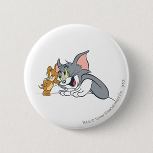 Tom and Jerry Best Buds 6 Cm Round Badge