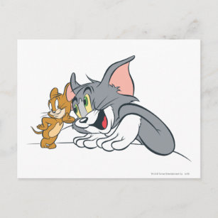 Tom and Jerry Best Buds Postcard
