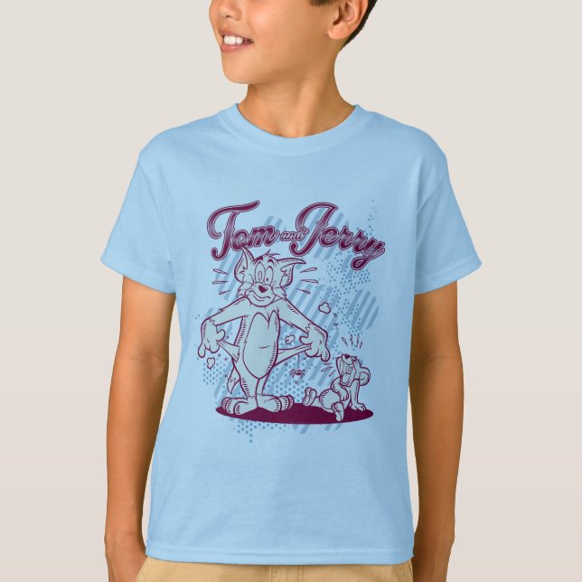 Tom and Jerry Broke T-Shirt (Front)