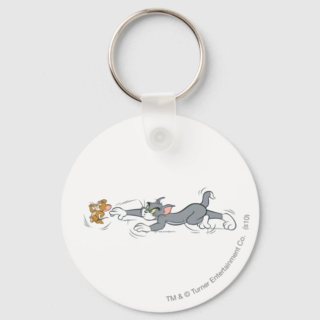 Tom and Jerry Chase Key Ring (Front)