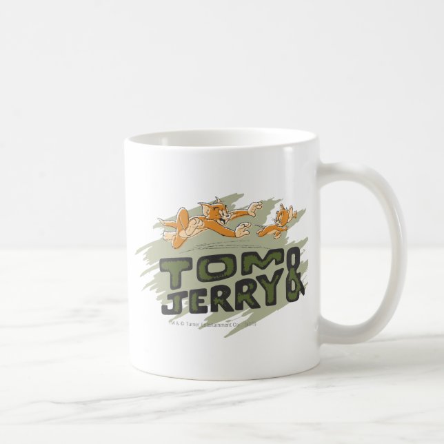 Tom and Jerry Chase Logo Coffee Mug (Right)