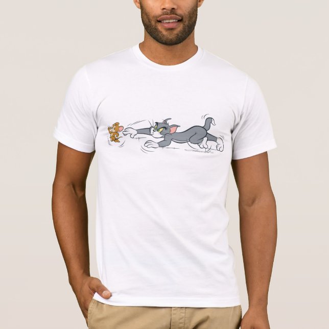 Tom and Jerry Chase T-Shirt (Front)
