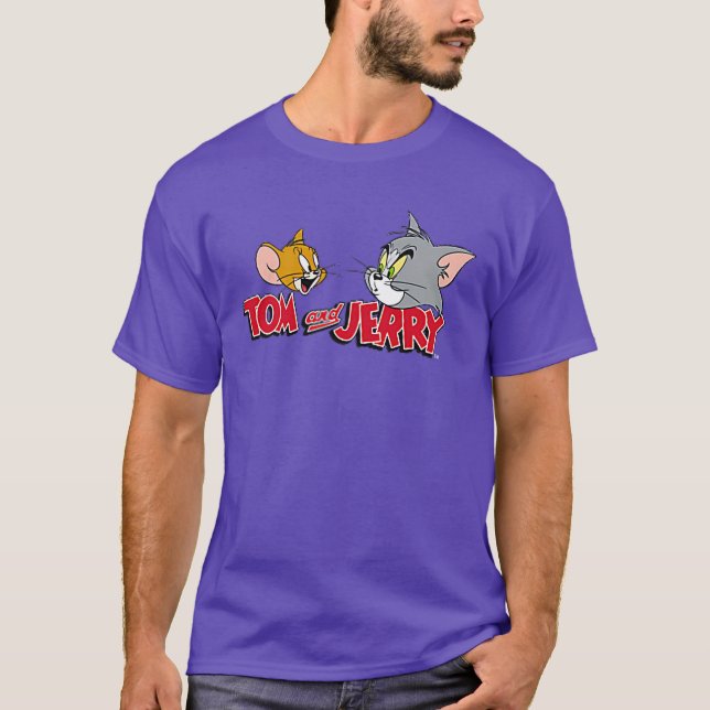Tom and Jerry Classic Faces PAPL2554 gift T-Shirt (Front)