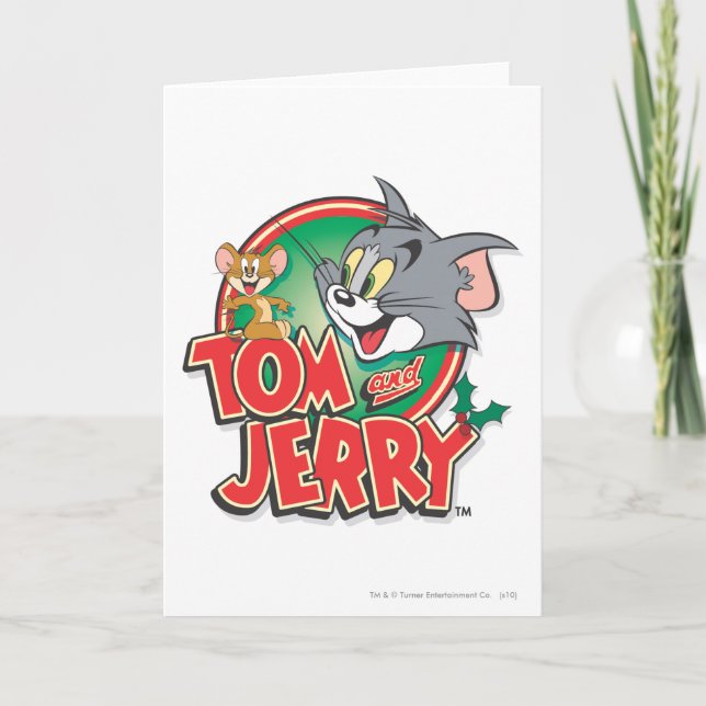 Tom and Jerry Classic Logo Card (Front)