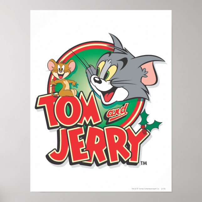 Tom and Jerry Classic Logo Poster (Front)