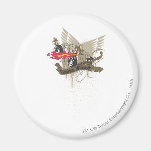 Tom and Jerry Custome Wheels Magnet