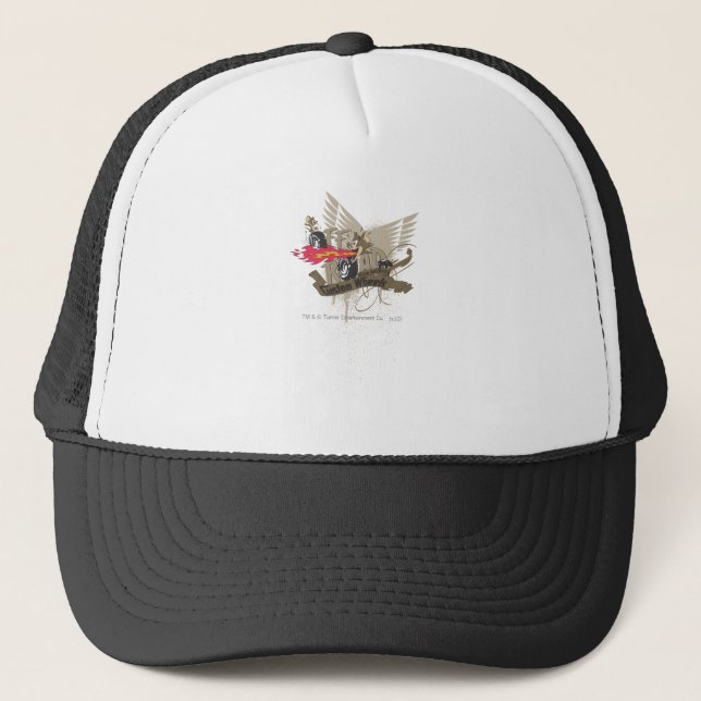 Tom and Jerry Custome Wheels Trucker Hat (Front)