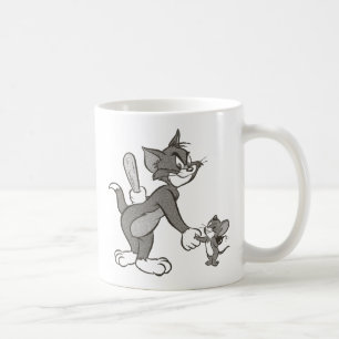 Tom And Jerry Deceitful Handshake Coffee Mug