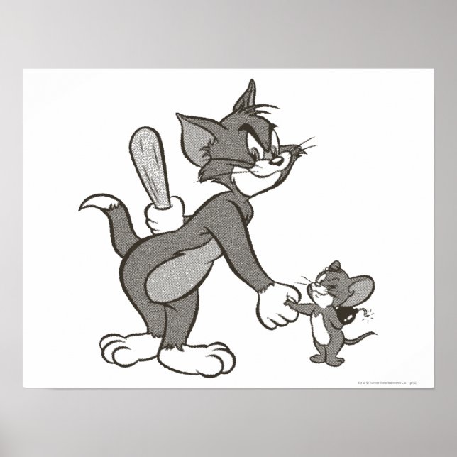 Tom And Jerry Deceitful Handshake Poster (Front)