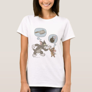 Tom and Jerry Evil Thoughts T-Shirt