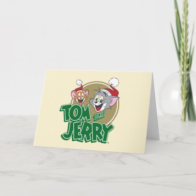 Tom and Jerry Holiday Logo (Front)