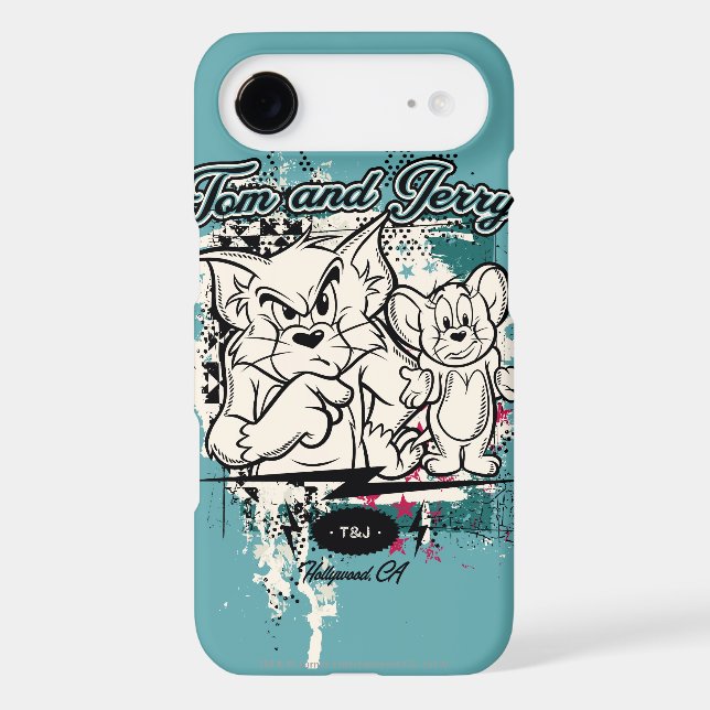 Tom and Jerry Hollywood CA Case-Mate iPhone 3 Case (Back)