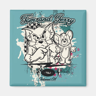 Tom and Jerry Hollywood CA Magnet