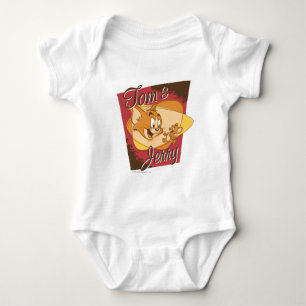 Tom and Jerry Logo 2 Baby Bodysuit
