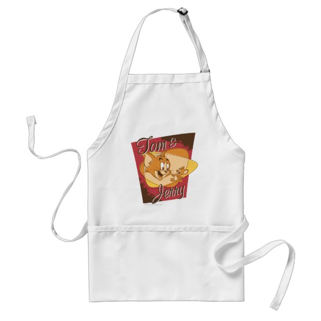 Tom and Jerry Logo 2 Standard Apron (Front)