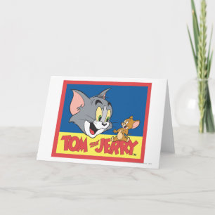 Tom And Jerry Logo Flat Card