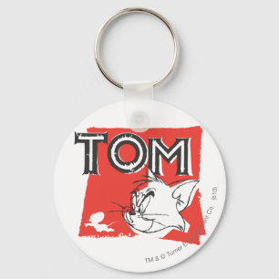 Tom and Jerry Mad Cat Key Ring