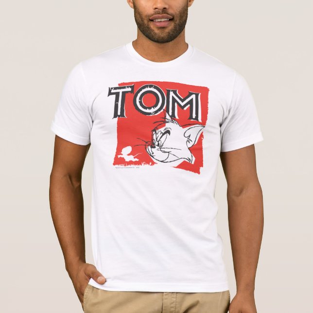 Tom and Jerry Mad Cat T-Shirt (Front)