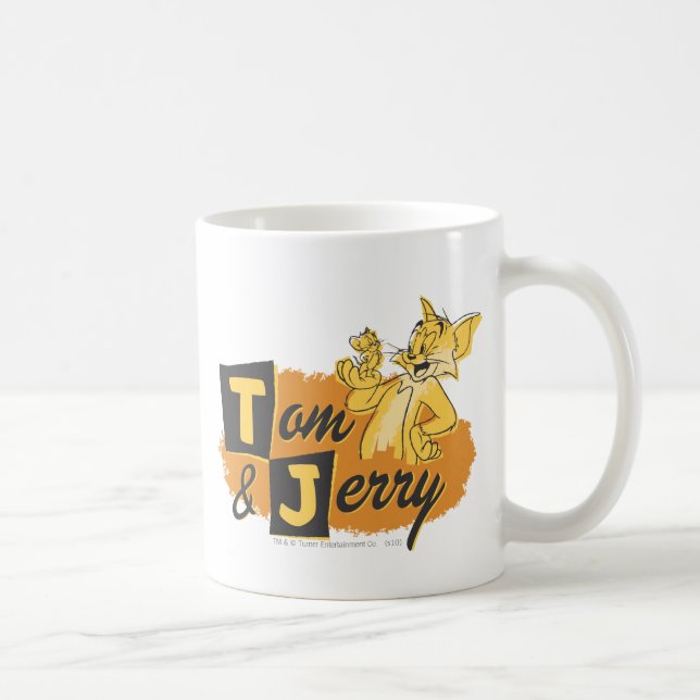 Tom and Jerry Mouse In Paw Soon Coffee Mug (Right)
